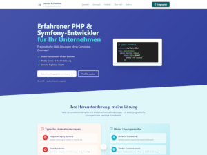 Neue Website d-schwenker.de Startseite